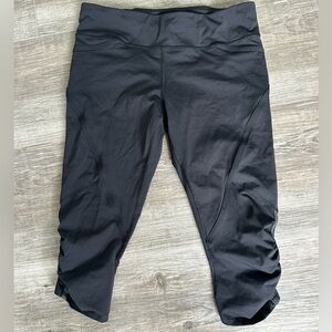 Lululemon Black Crop Leggings Size 8